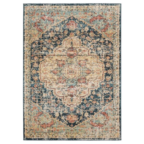 Manmade Marrakesh Sultan Multicolor Rectangle Area Rug - 5 ft. 3 in. x 7 ft. 2 in. MA3090237 - main